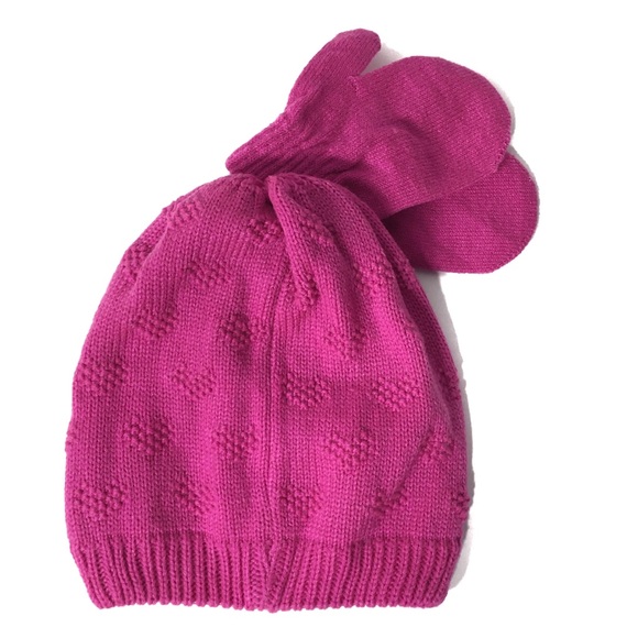 Beanie and Mitten Set - Girl Toddler 2-4 - Picture 6 of 7